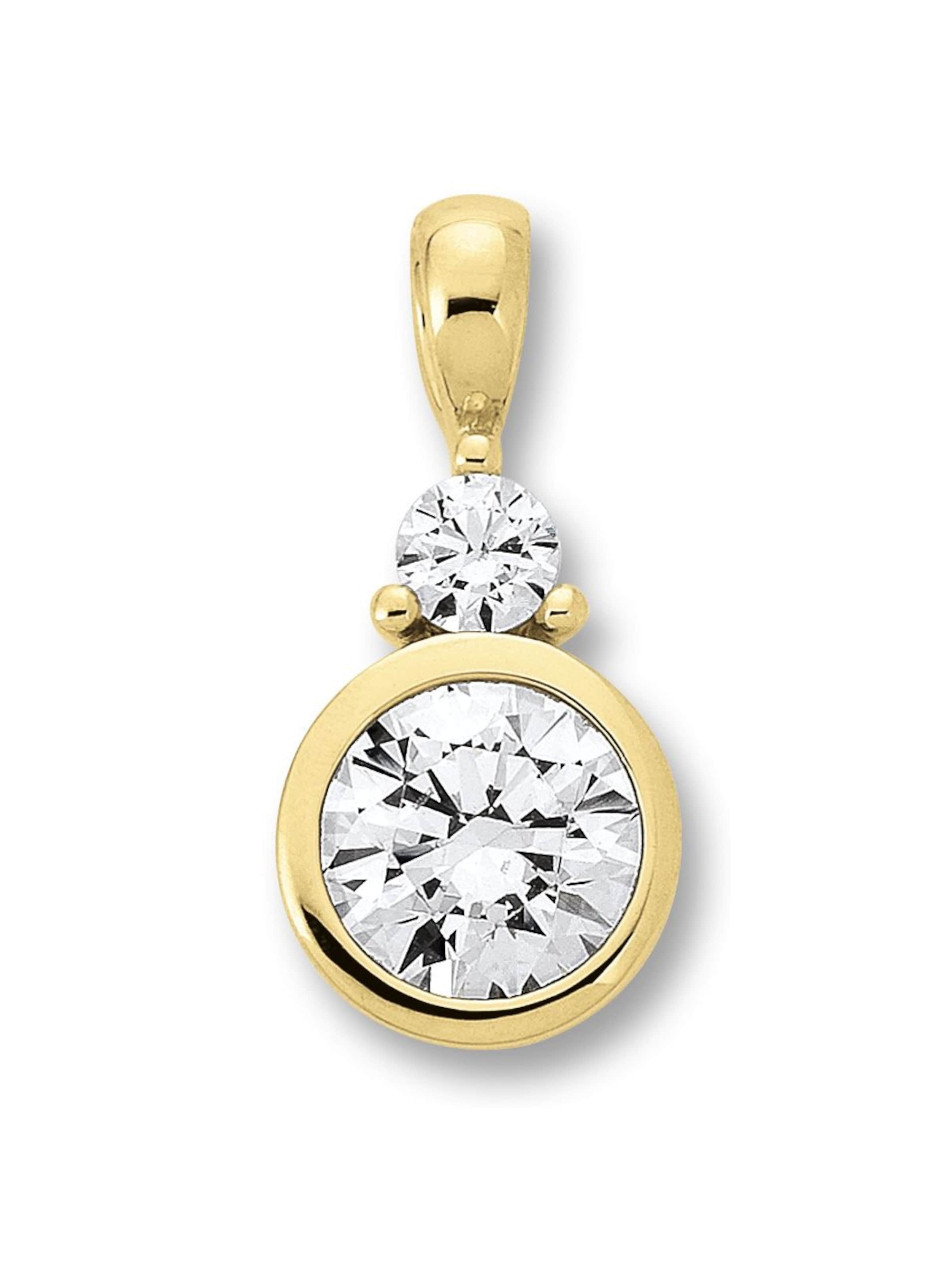 ONE ELEMENT Anhänger in Gold: Vorderseite