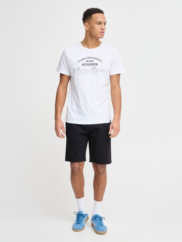 BLEND Shirt 'PILO' in Wit