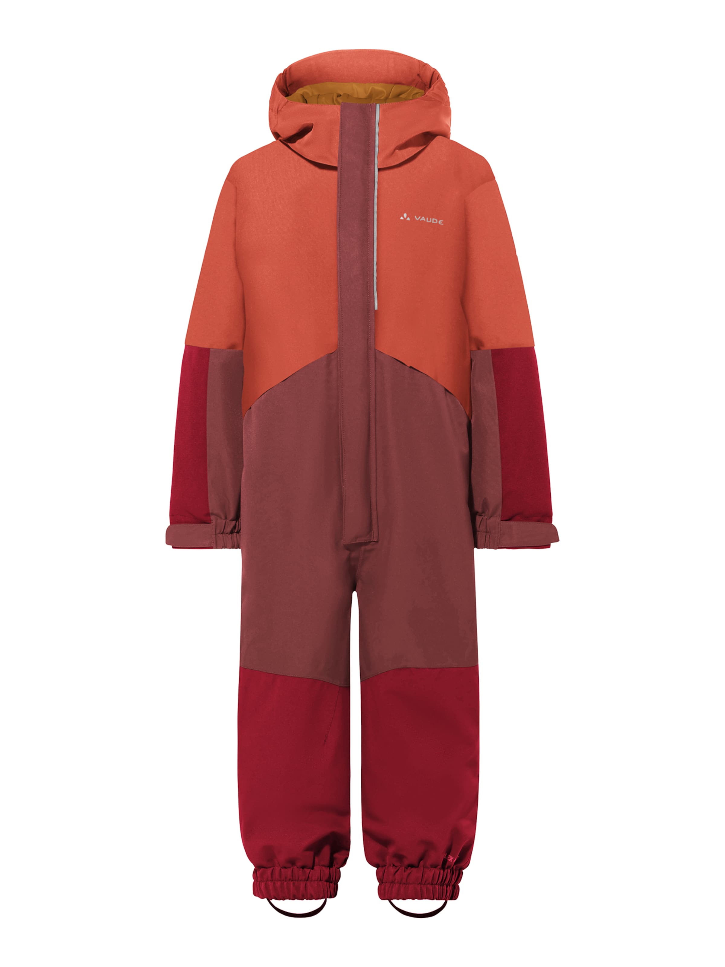 VAUDE Functioneel pak 'Snow Cup OVL II' in Oranje: voorkant