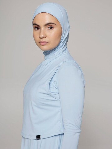 SIYA Swimwear T-Shirt Badeanzug 'Hijab' in Blau