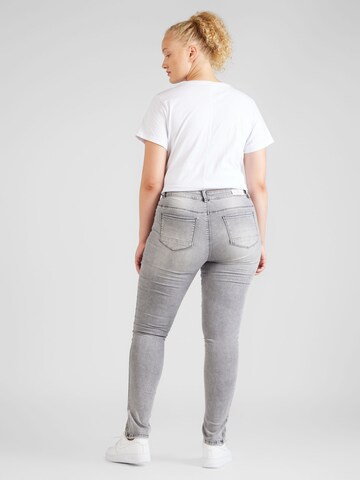 ONLY Carmakoma Skinny Jeans 'KARLA' in Grijs