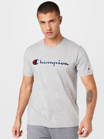 Champion Authentic Athletic Apparel Μπλουζάκι σε γκρι: μπροστά