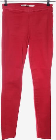 Giambattista Valli Straight-Leg Jeans in 27-28 in Red: front