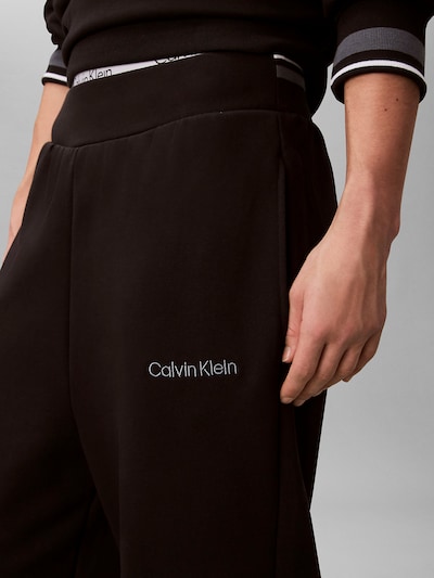 Calvin Klein Sport Workout Pants in Chocolate / White, Item view