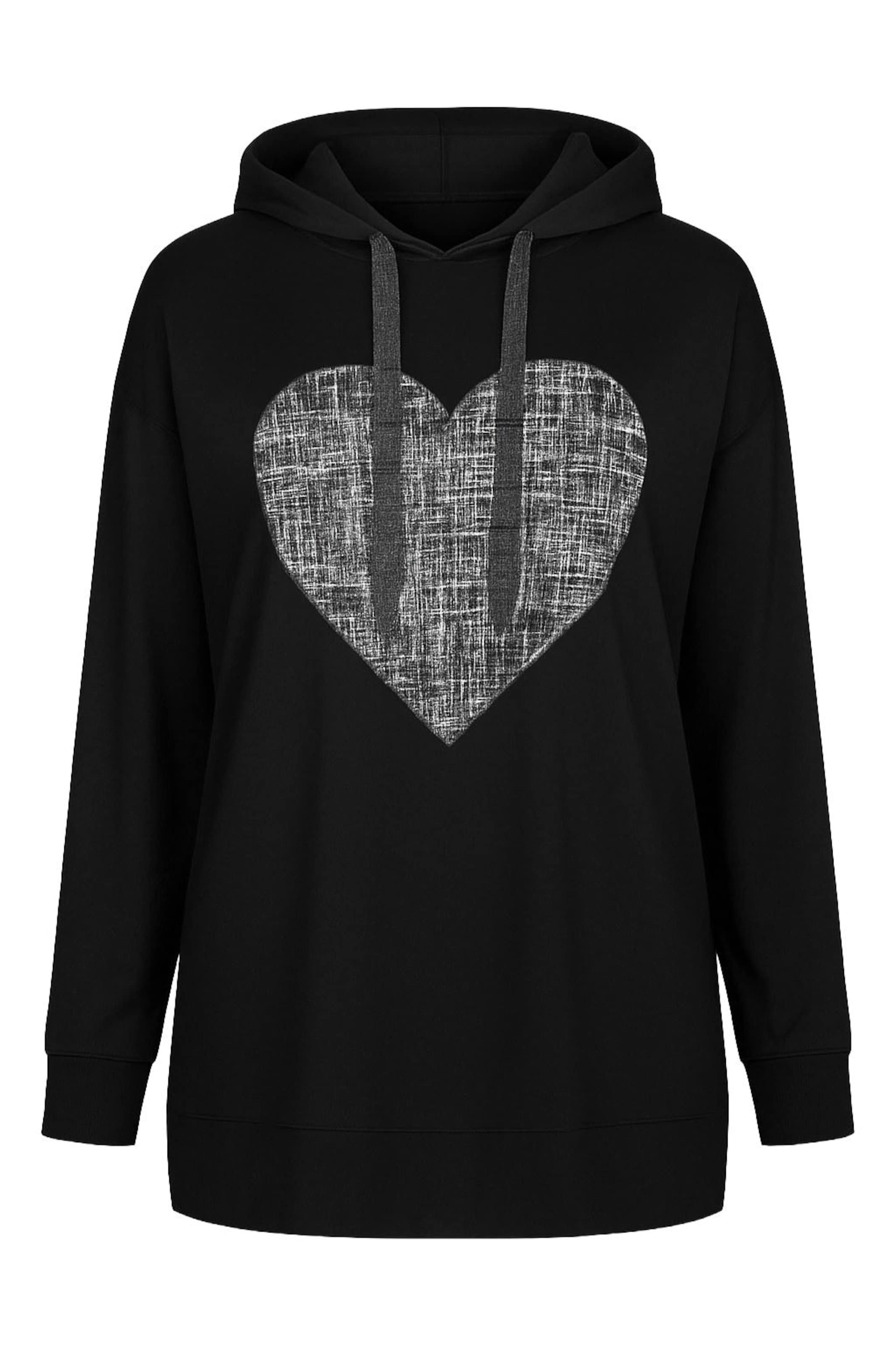 Sweat-shirt Shape Of You en noir : devant