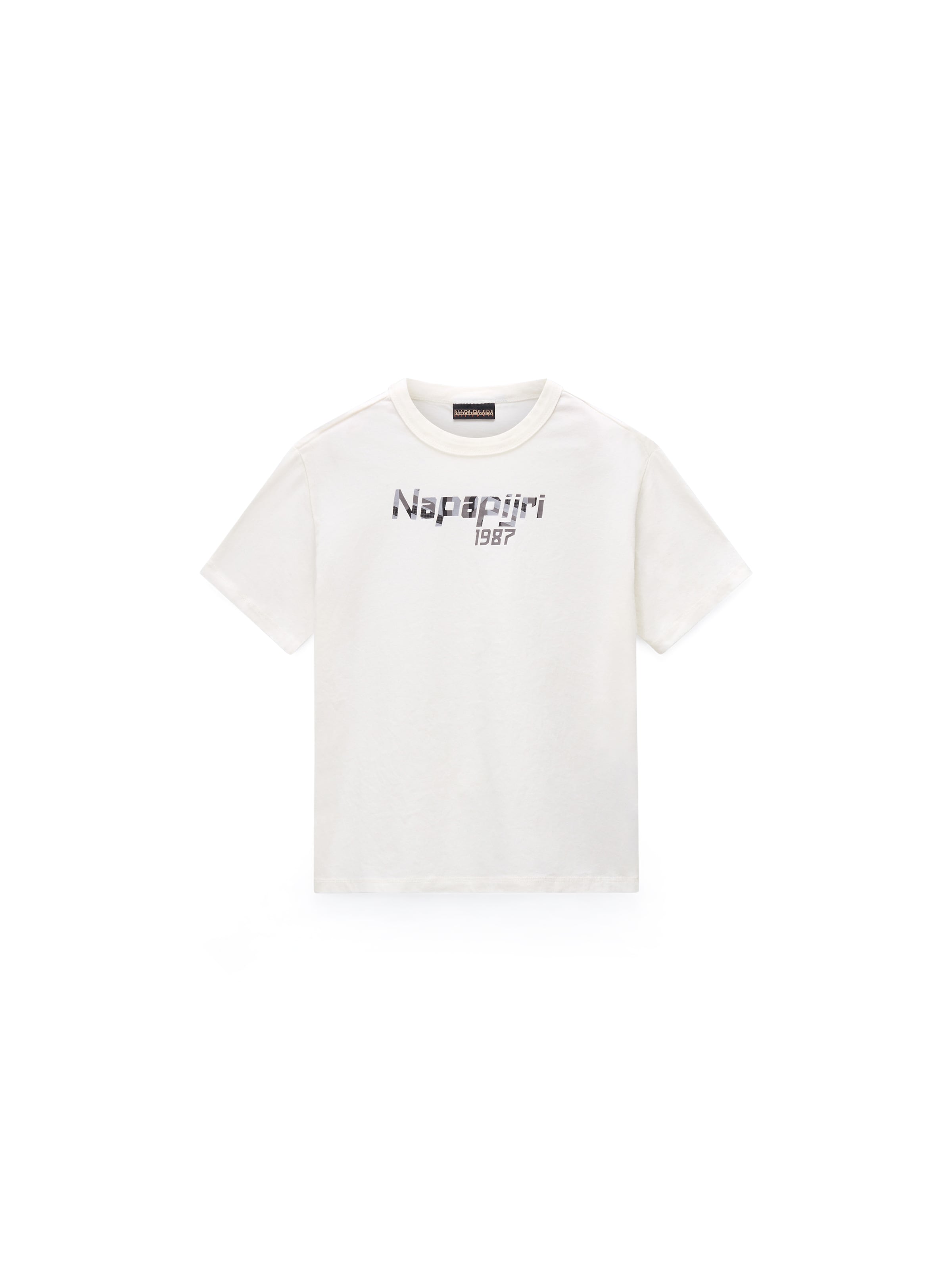 NAPAPIJRI Тениска 'Primiero' в бяло
