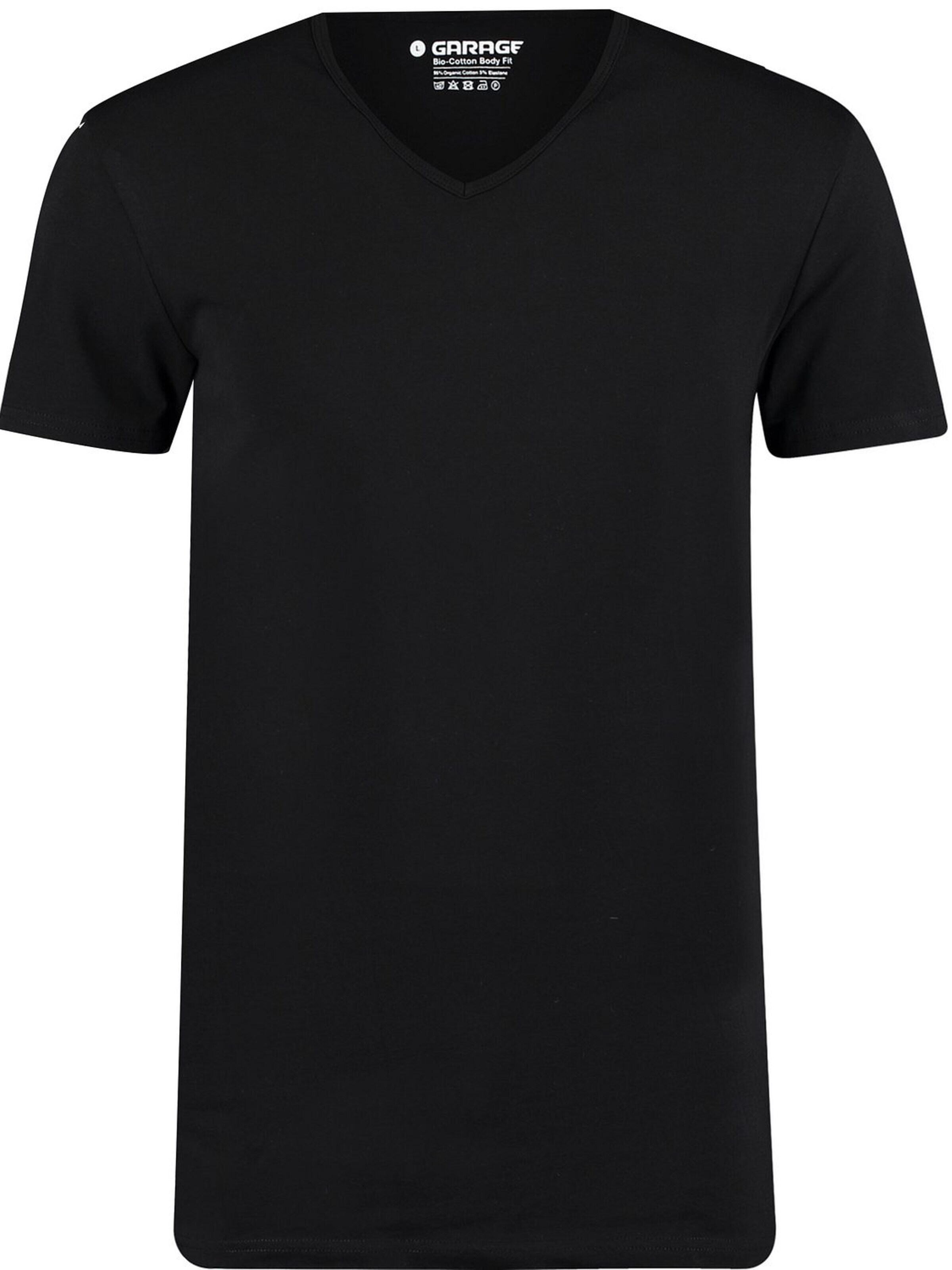 GARAGE Shirt in Zwart