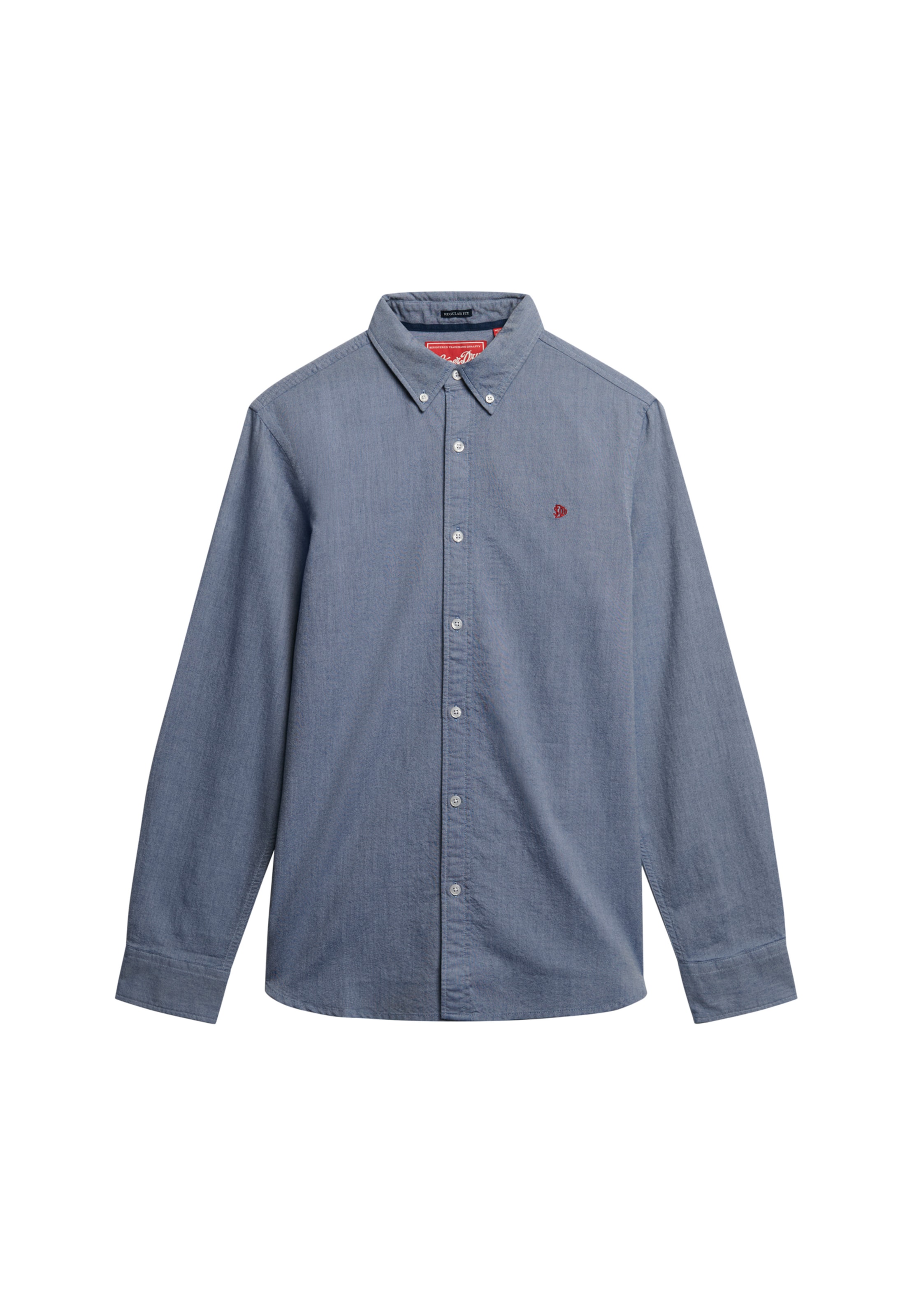 Superdry Overhemd in Blauw: voorkant