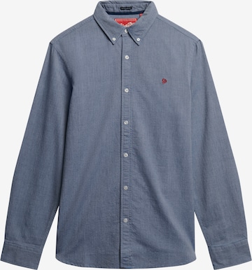 Superdry Overhemd in Blauw: voorkant