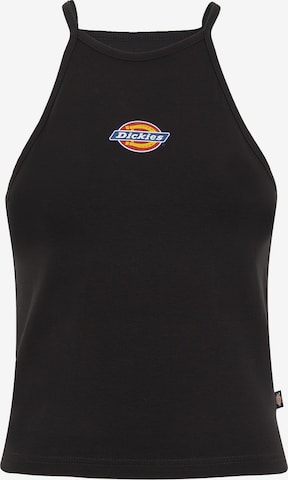 DICKIES Top 'CHAIN' in Black: front