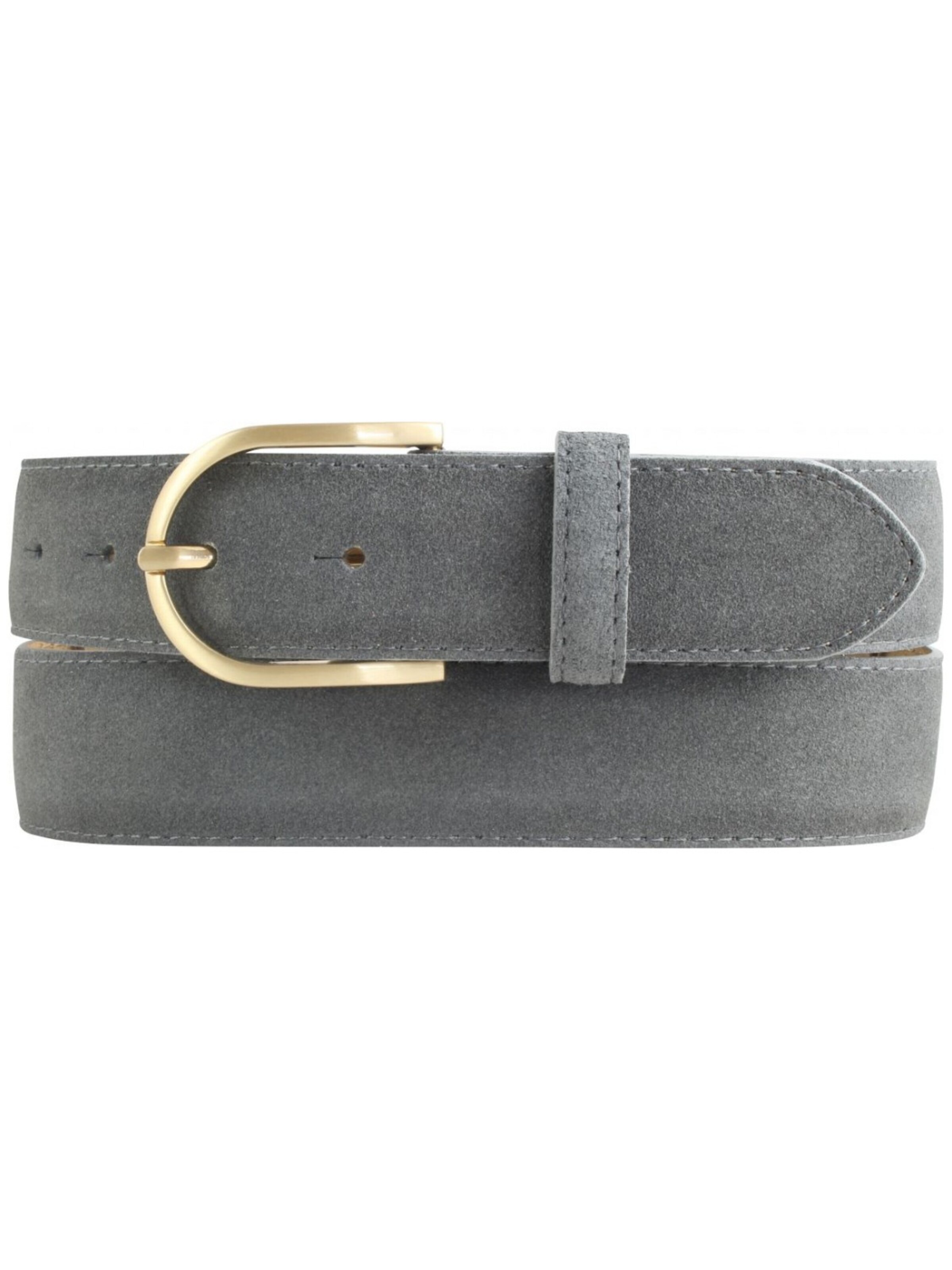 BELTINGER Gürtel 'Palermo'‌‌‌‌‌‌ in Grau: Vorderseite