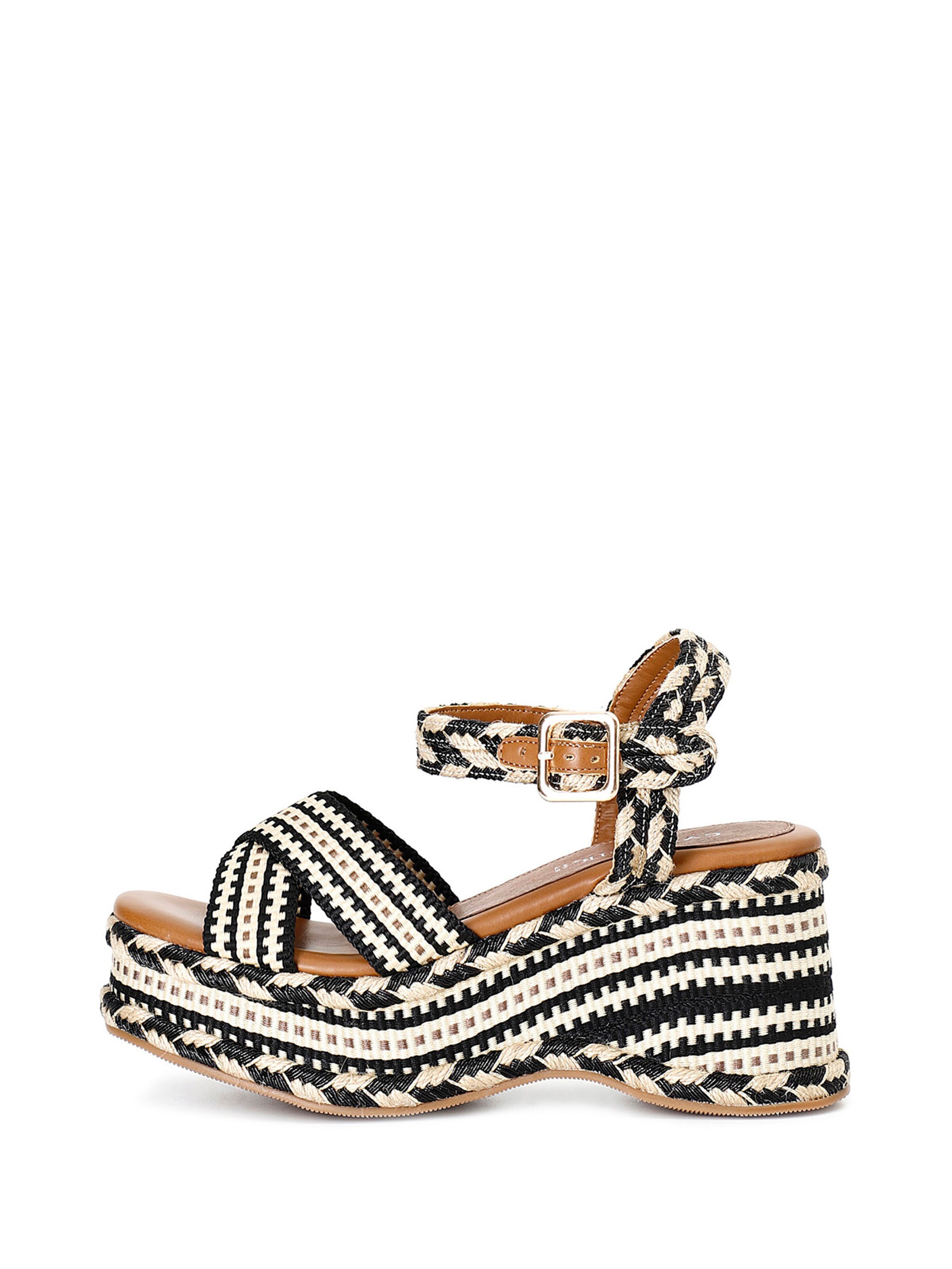 Sandalo CAFè NOIR di colore beige / nero, Visualizzazione prodotti