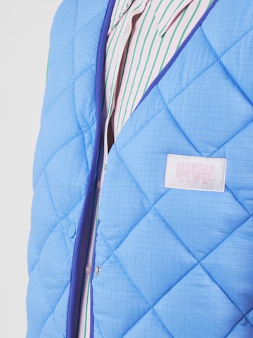 AMERICAN VINTAGE - Chaleco 'YUPIBAM' en azul