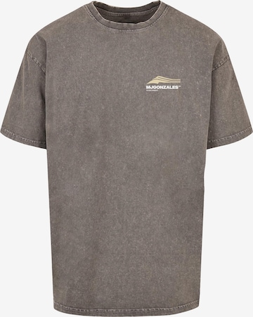 MJ Gonzales Shirt 'Wave V.1' in Grijs: voorkant