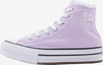 CONVERSE Tennarit 'CTAS' värissä lila: etupuoli