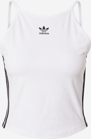 ADIDAS ORIGINALS Top in White: front