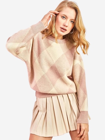 Pull-over 'Pullover' Bianco Lucci en rose