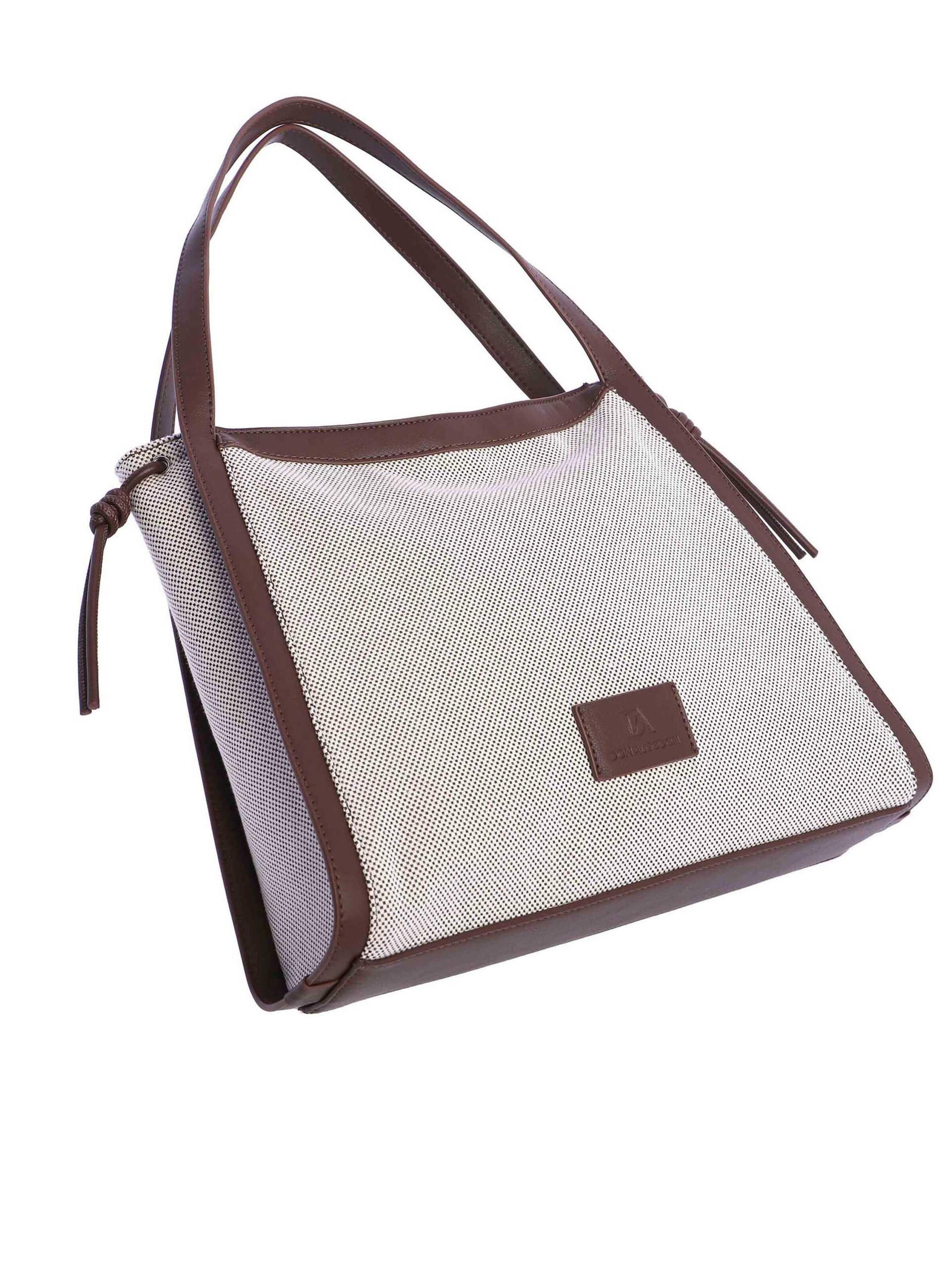 Don Algodon - Bolso de hombro 'Marina' en blanco