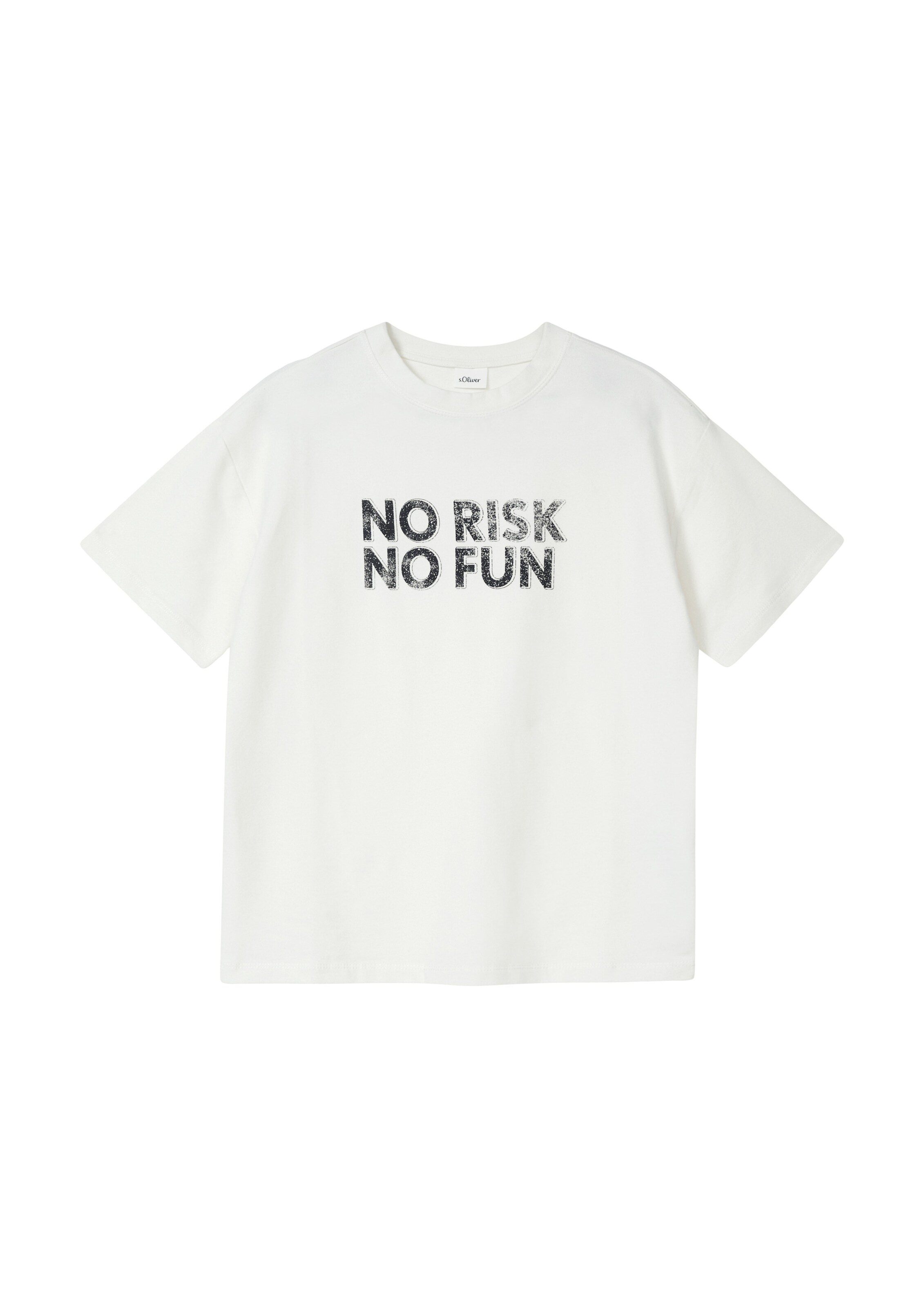 s.Oliver Shirt in Wit: voorkant