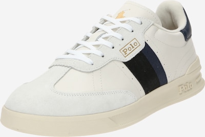 Polo Ralph Lauren Sneakers low 'HTR AERA' i mørkeblå / lysegrå / svart / offwhite, Produktvisning