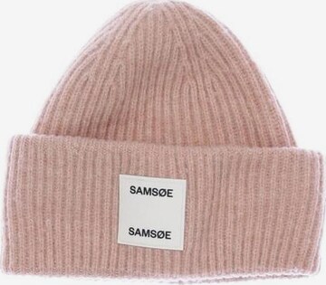 Samsøe Samsøe Hat & Cap in One size in Beige: front