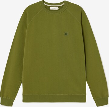 Thinking MU Sweatshirt ' Sol Parrot  ' in Green: front