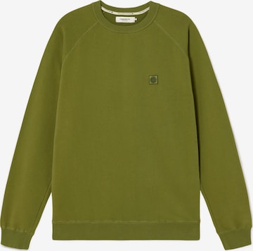 Thinking MU Sweatshirt ' Sol Parrot  ' in Green: front