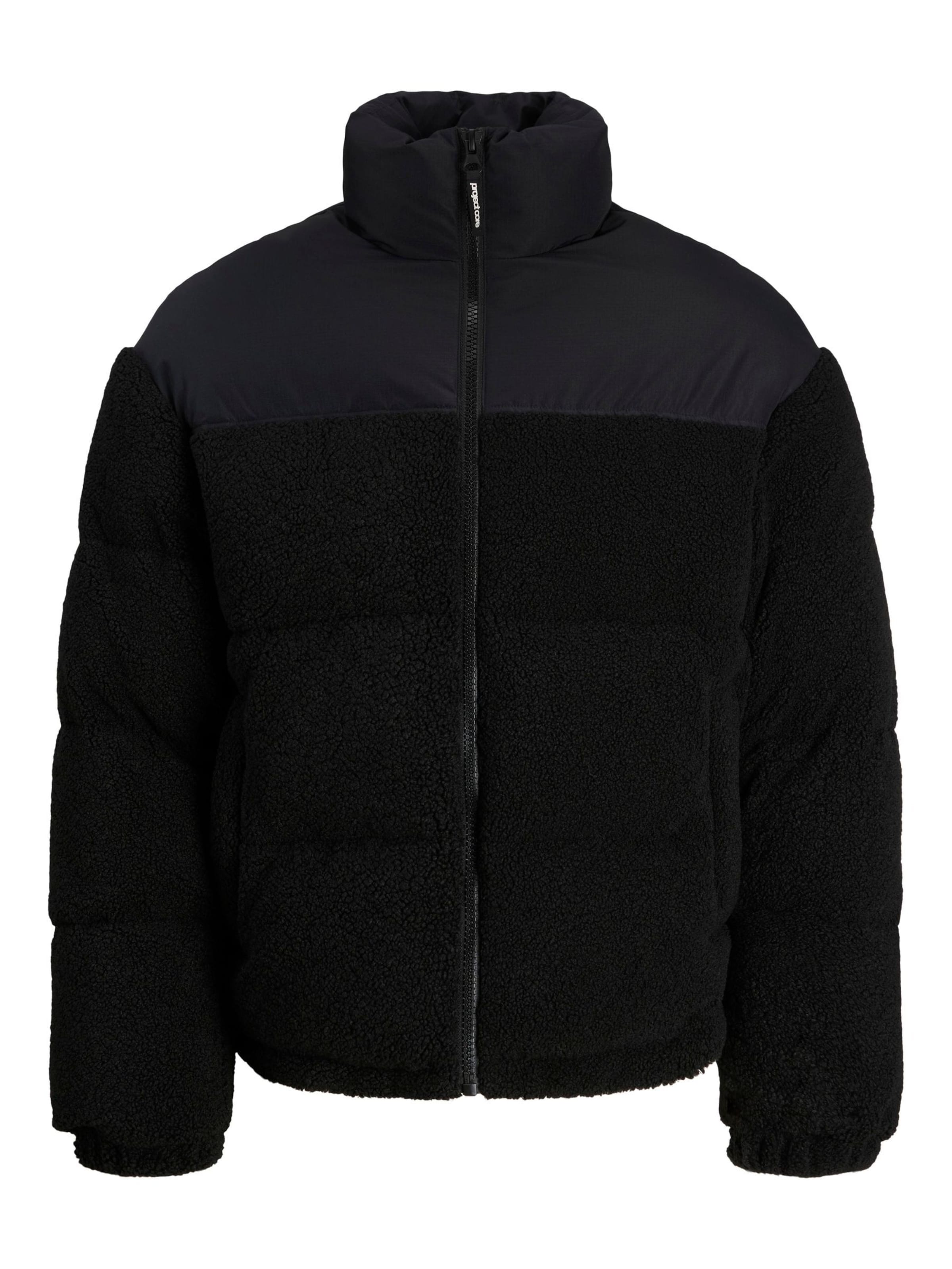 JACK & JONES Winterjas in Zwart: voorkant