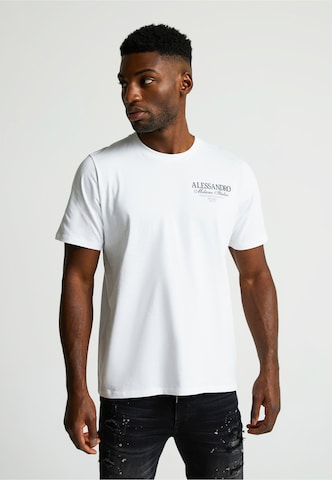 Alessandro Zavetti Shirt 'Montanelli' in Wit