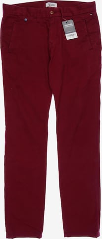 Tommy Jeans Pants in 30 in Red: front