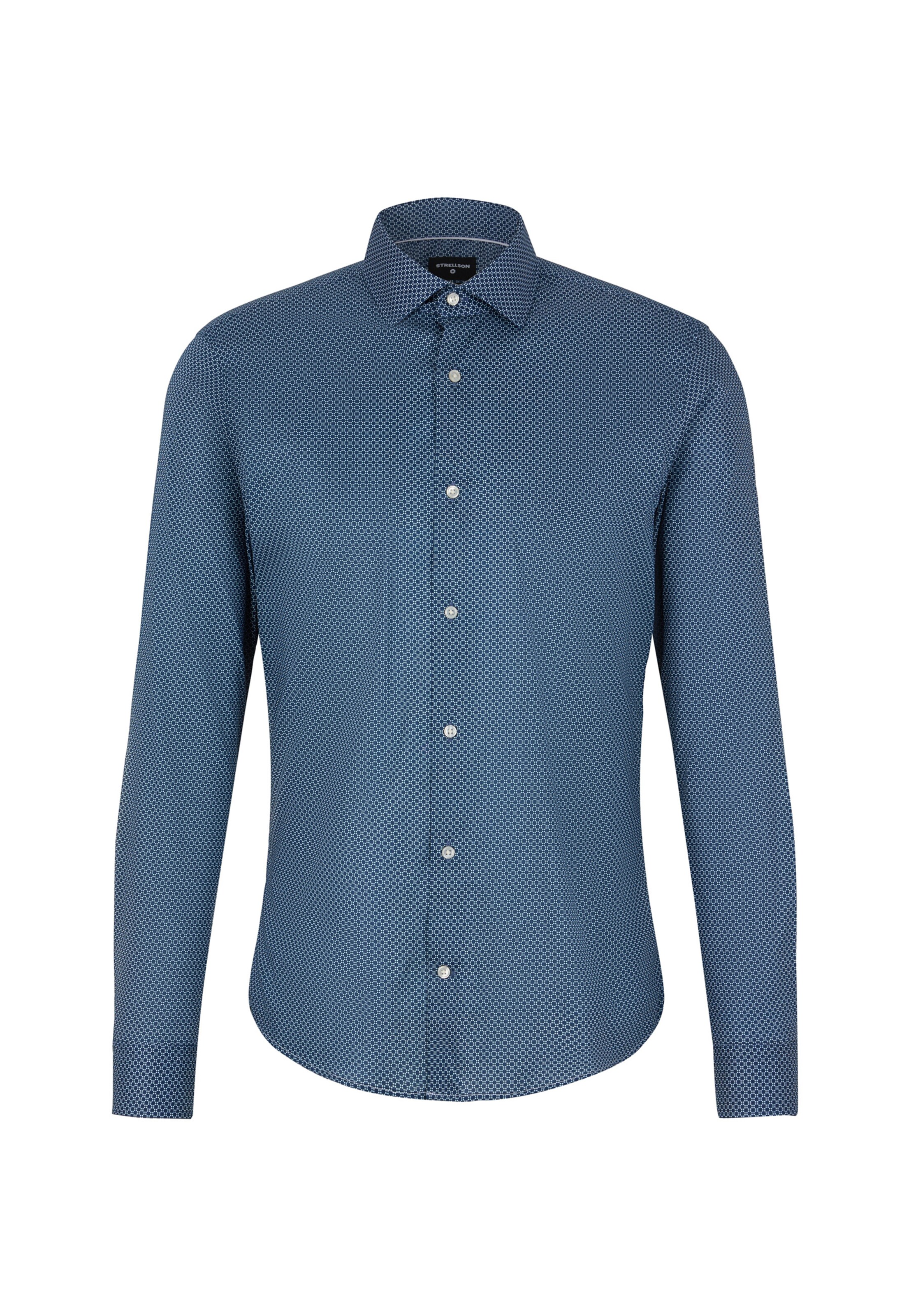 STRELLSON Button Up Shirt 'Stan' in Blue: front