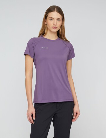 MAMMUT Performance Shirt in Purple: front