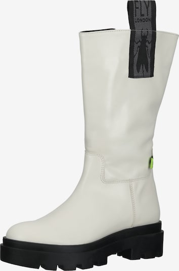 FLY LONDON Boots in Black / White, Item view