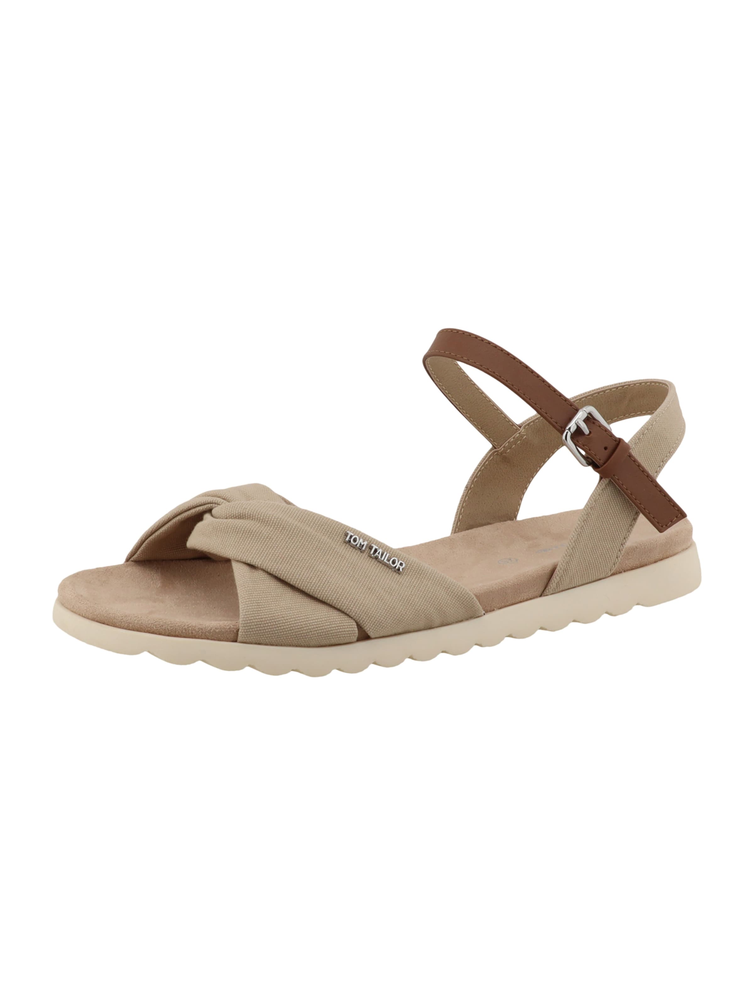 TOM TAILOR Sandaalit värissä beige: etupuoli