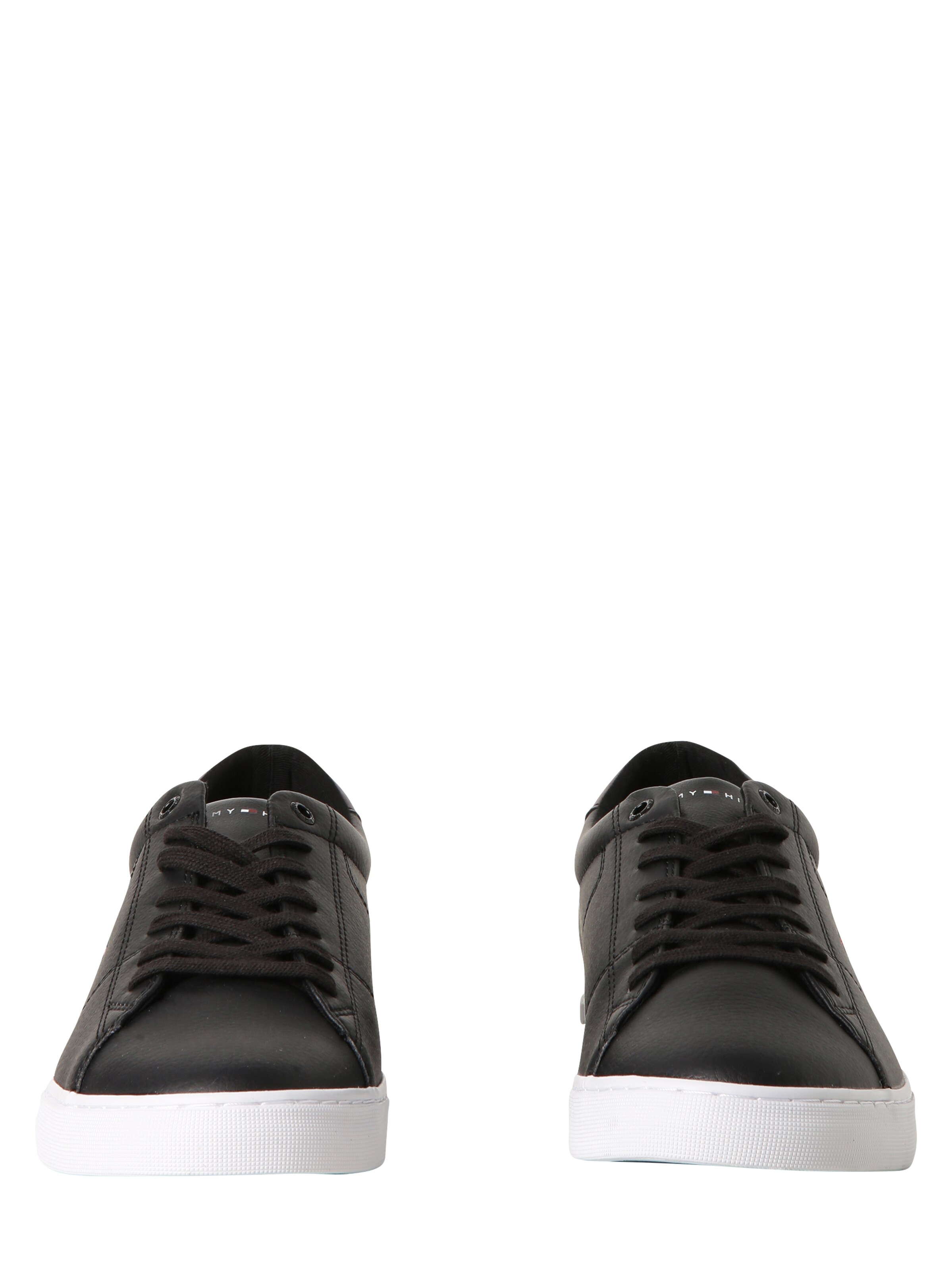 TOMMY HILFIGER Σνίκερ χαμηλό 'Essential' σε μαύρο