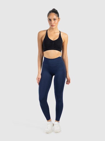 Skinny Pantalon 'Amaze Scrunch' Smilodox en bleu