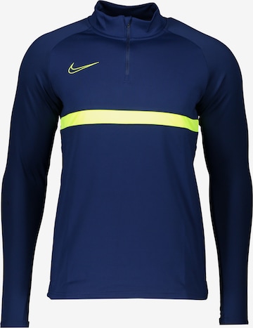 NIKE Athletic Sweatshirt in Blue: front