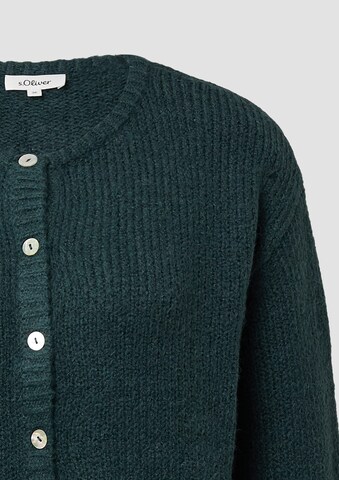 s.Oliver Gebreid vest in Groen