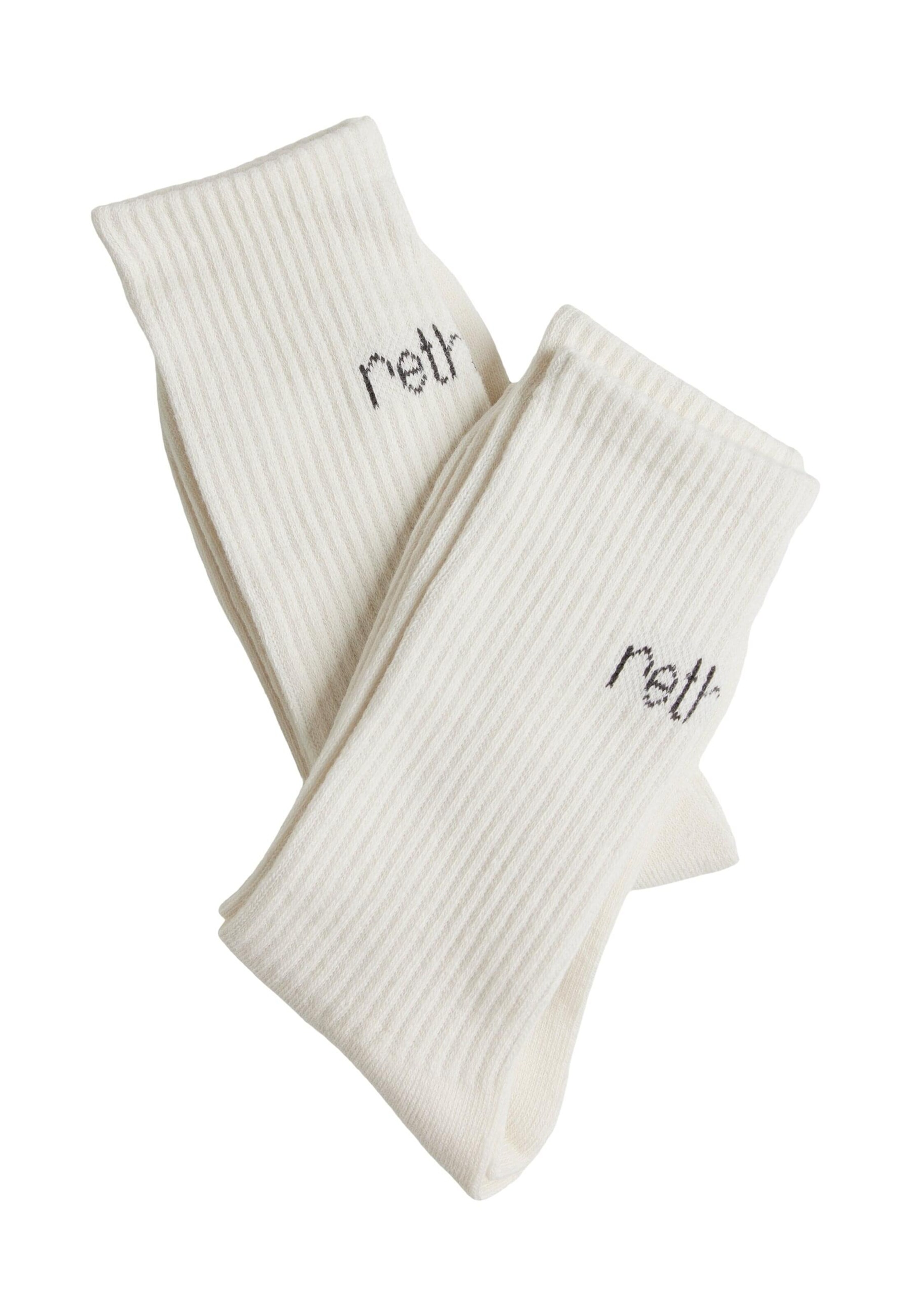 rethinkit studios Socken in Weiß: Vorderseite