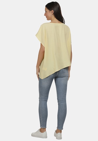 T-shirt usha BLUE LABEL en jaune