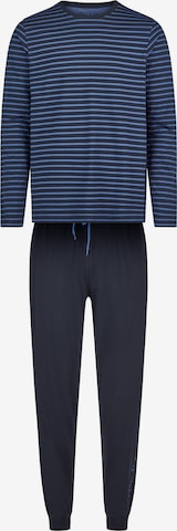 Pyjama long ' Cozy Classic ' Phil & Co. Berlin en bleu : devant