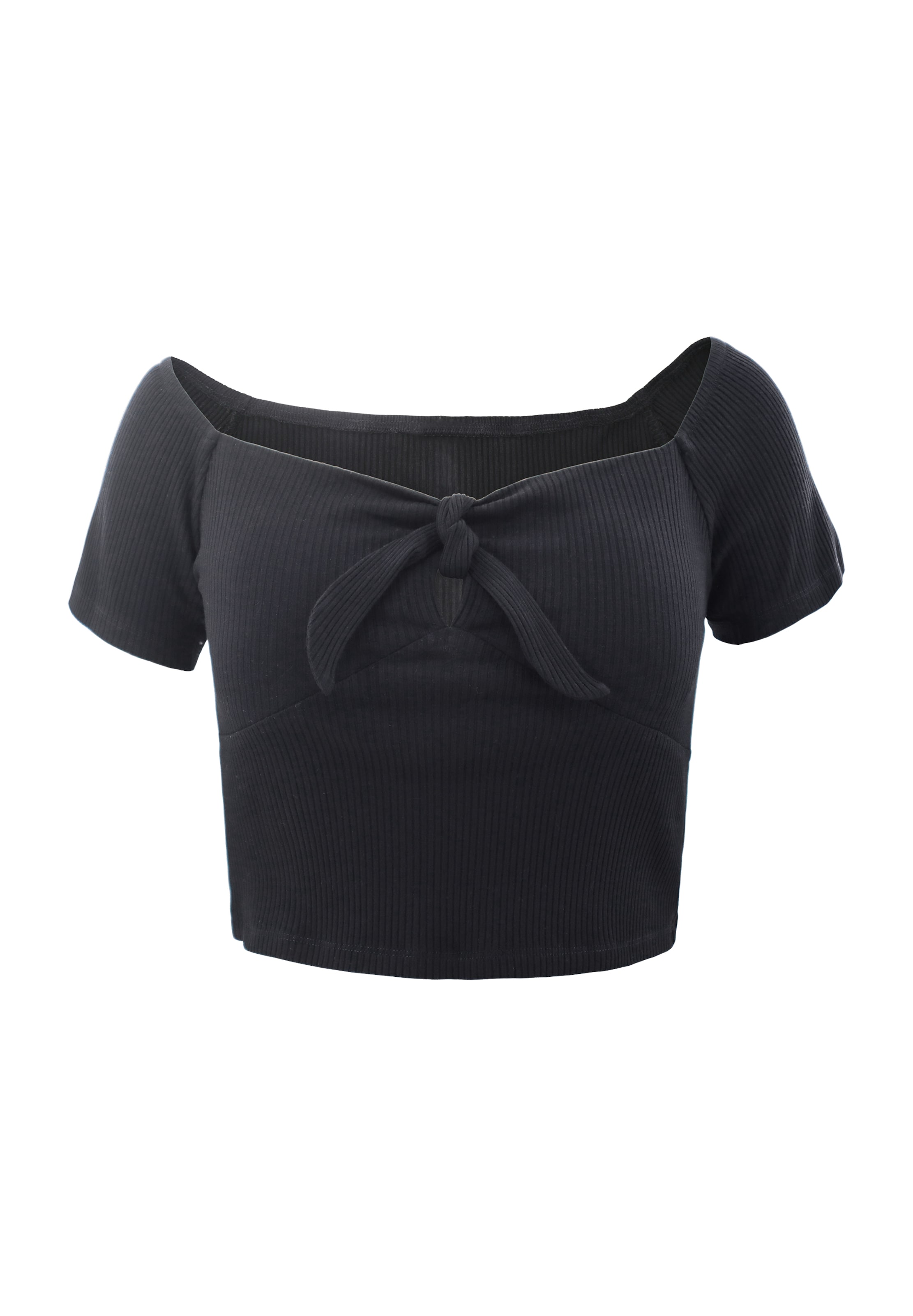 AIKI KEYLOOK Shirt in Black: front