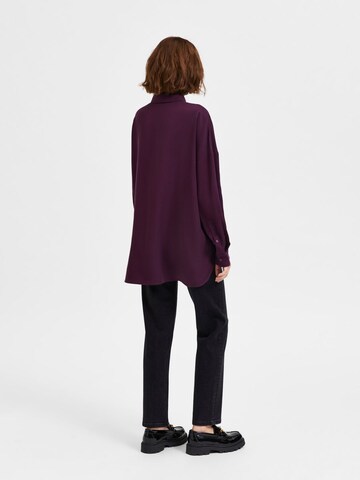 SELECTED FEMME Blouse 'Sanni' in Lila