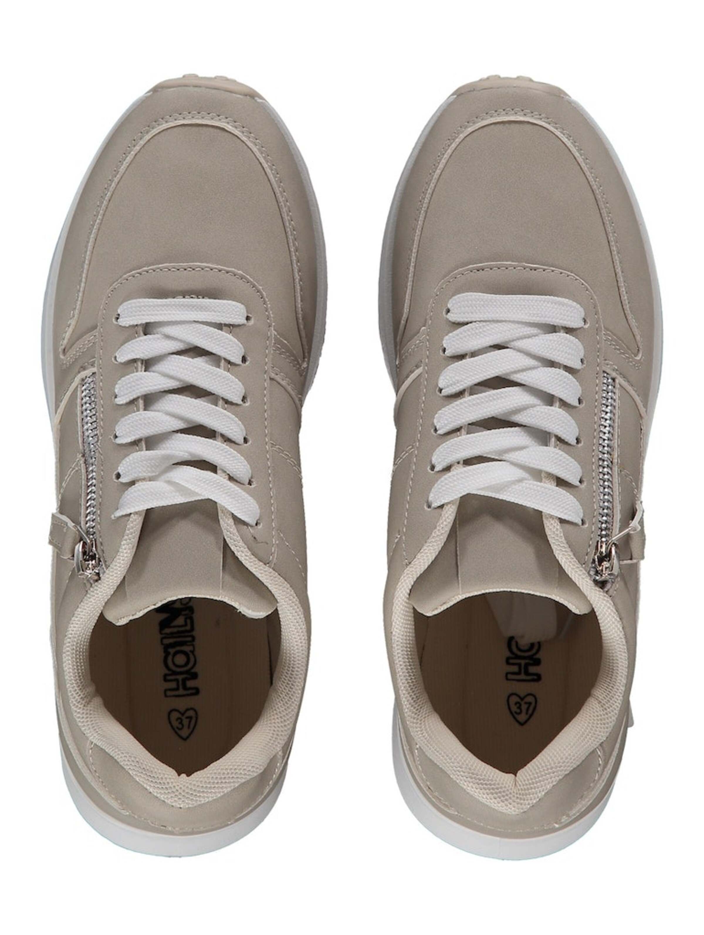 Hailys Matalavartiset tennarit 'Mi44lla' värissä beige