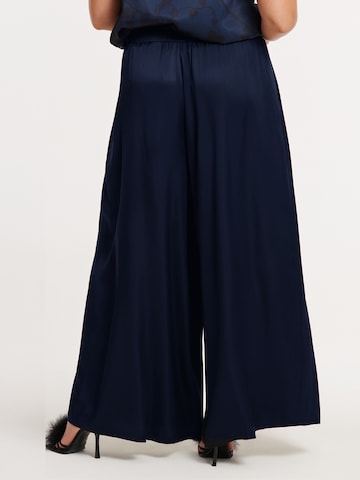 YOEK Baggy Broek in Blauw