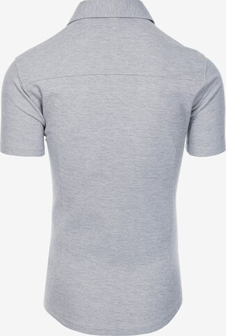 Ombre Slim Fit Hemd 'K541' in Grau