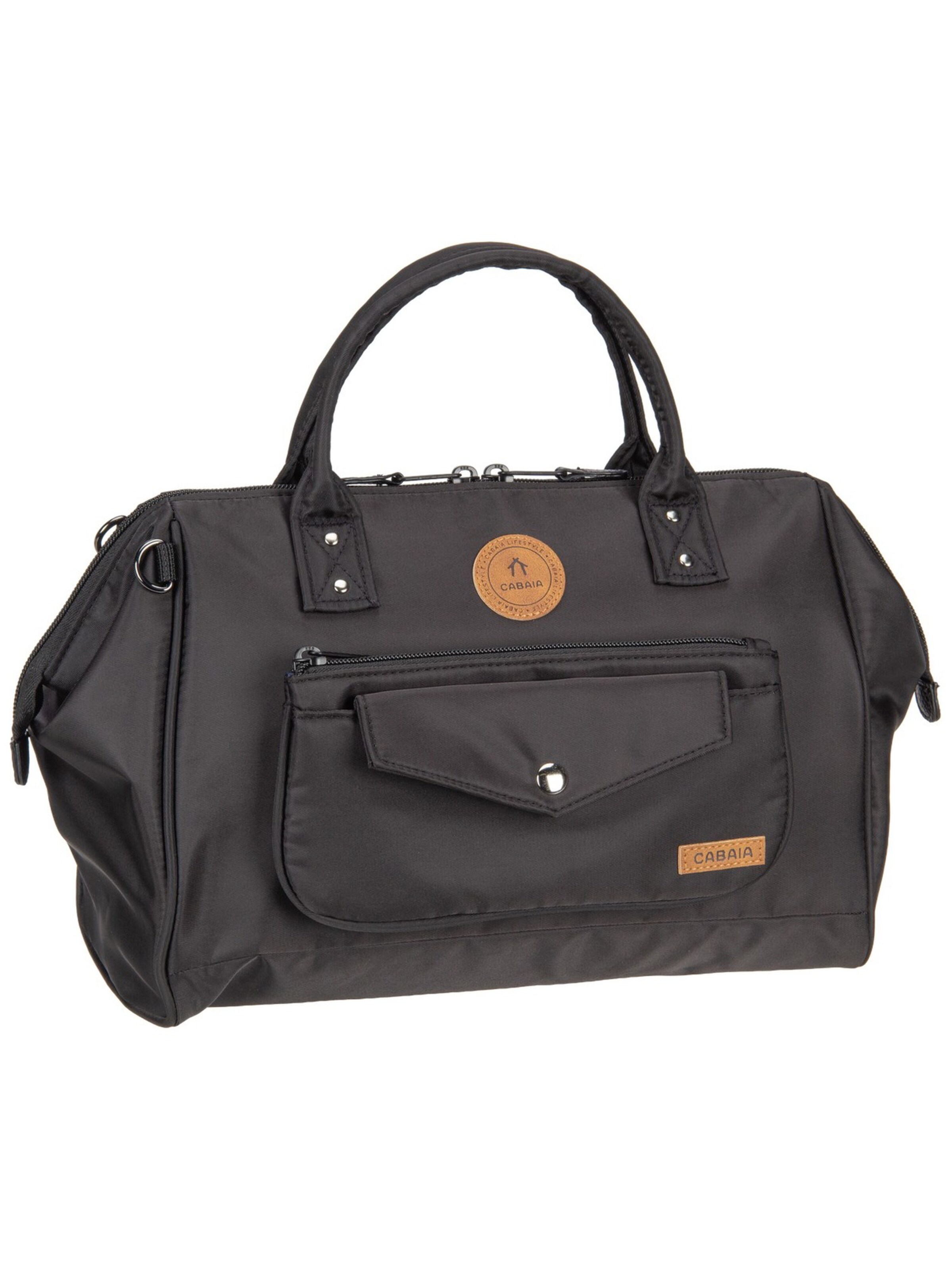 Cabaia Handbag in Black: front