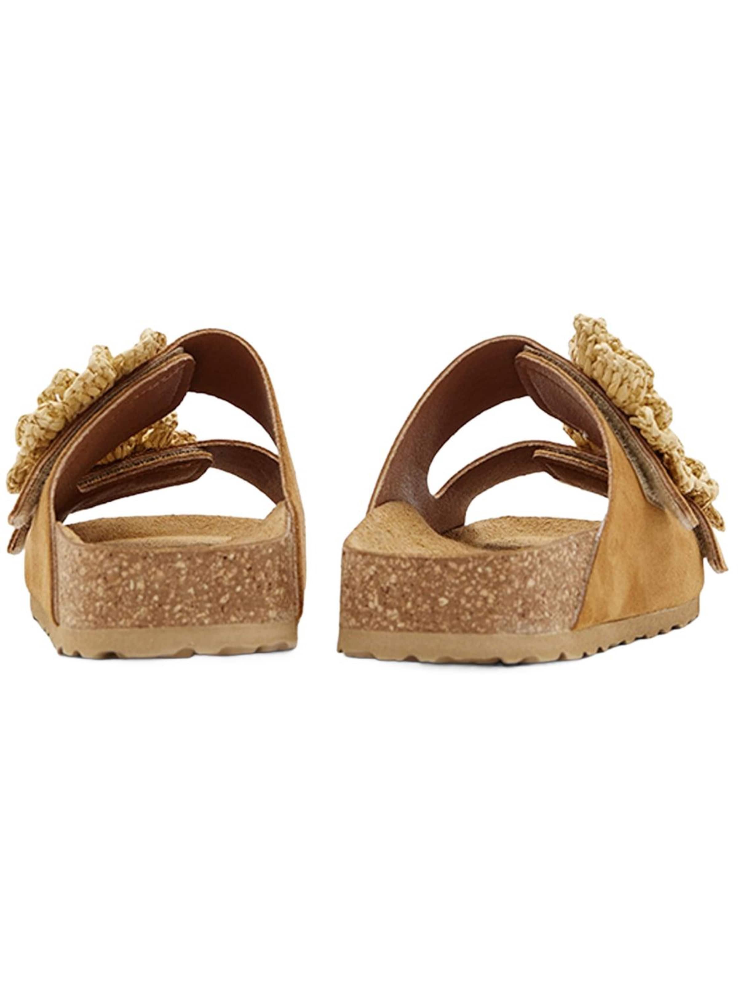 Desa - Zapatos abiertos en marrón