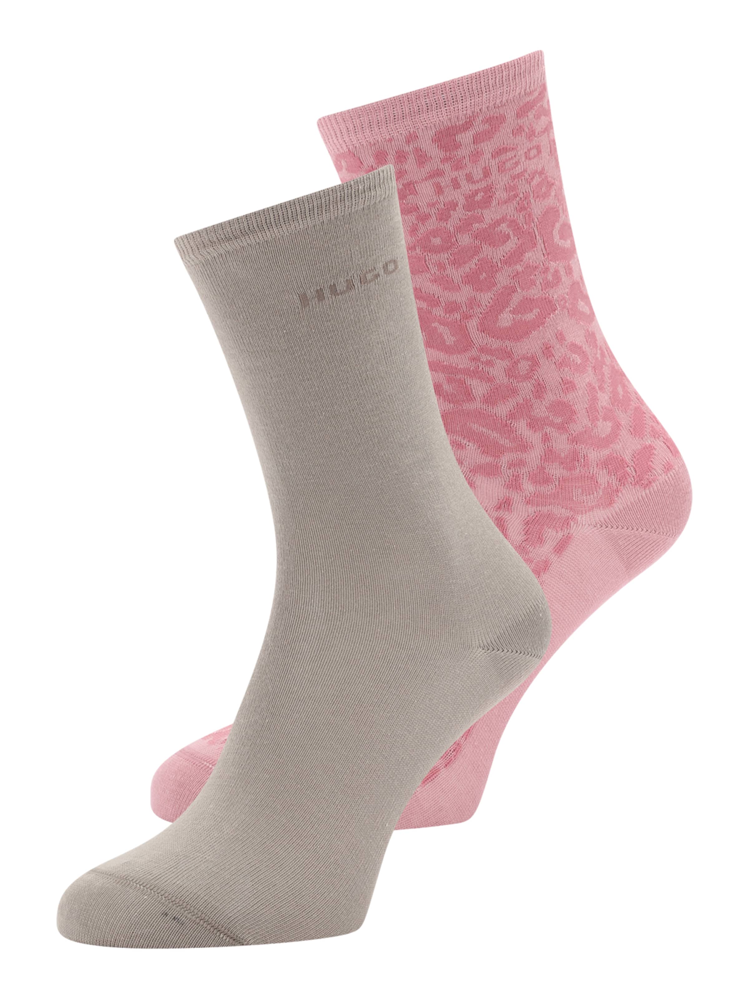 Calzino di HUGO in beige: frontale