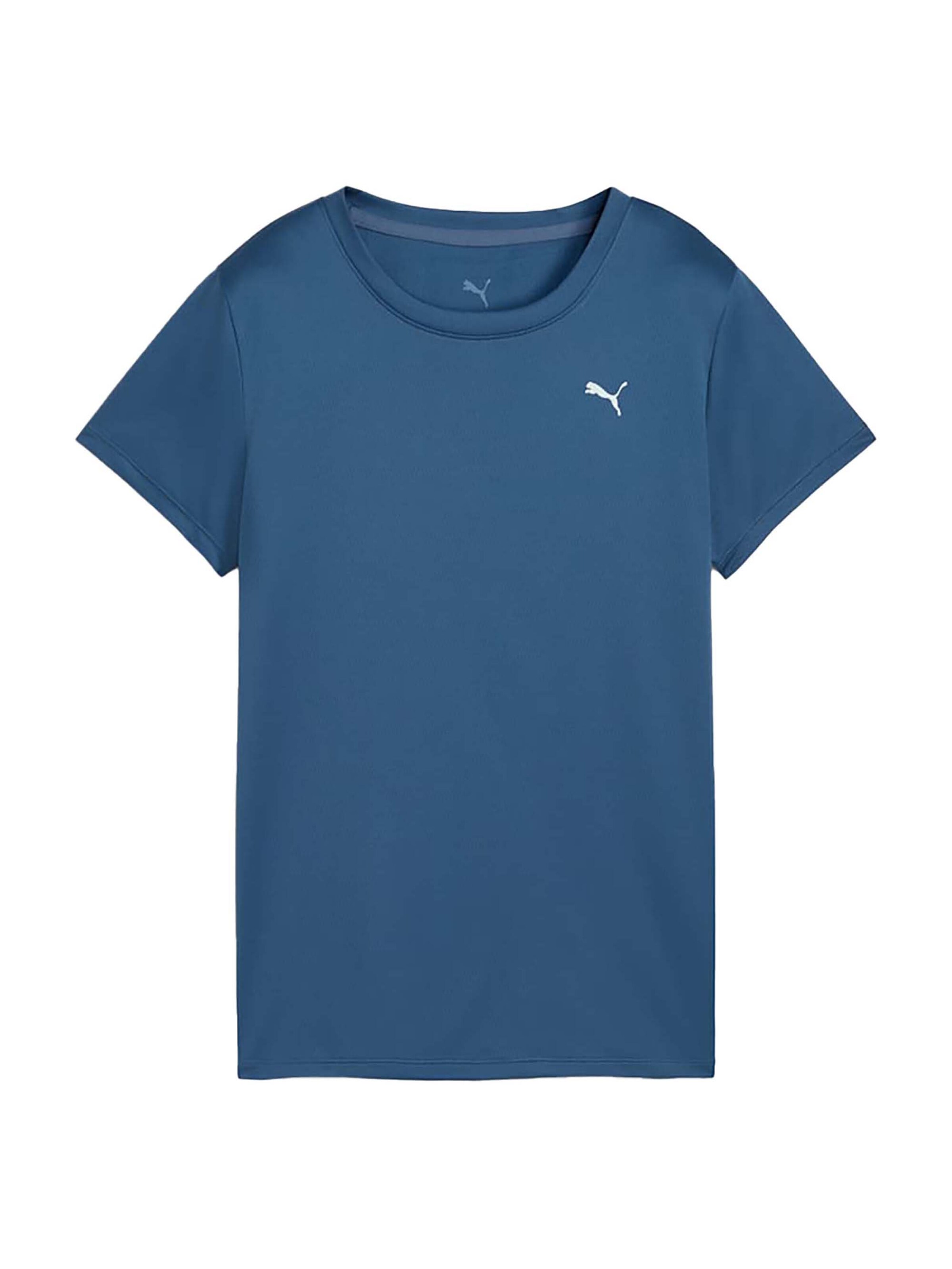 T-shirt fonctionnel PUMA en bleu : devant